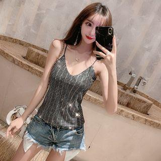Sequined Cami Top