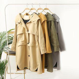 Mock Two-piece Trench Coat