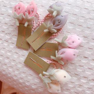 Lace Strawberry Hair Tie