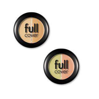 Aritaum - Full Cover Cream Concealer (2017 Edition) #02 Olive Green & Pink