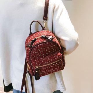 Fabric Studded Backpack