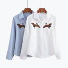 Bird Embroidery Shirt