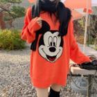 Mickey-mouse Oversized Sweater