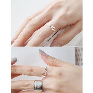 Patterned Open Ring (2 Type)