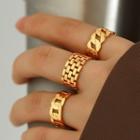 Chain Alloy Open Ring (various Designs)