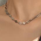 Stainless Steel Smiley Choker