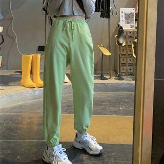 Long-sleeve Button-up Top / Sweatpants