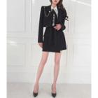 Flap-detail Wrap Miniskirt