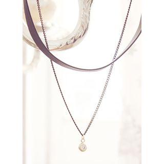 Metallic Layered Choker