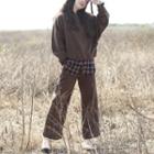 Set: Sweatshirt + Wide-leg Sweatpants