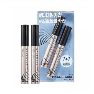 Wakemake - Over Volume Proof Mascara Special Set Black