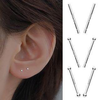 2 / 3 / 5 Pair Set : Sterling Silver Stud Earring