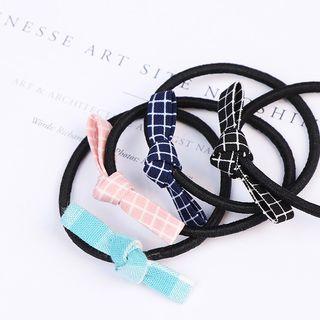 Knot Bow Accent Hair Tie