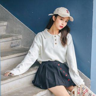 Polo Pullover White - One Size