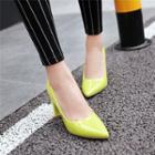 Pointed Patent Pumps