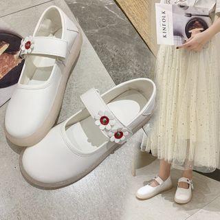 Floral Strap Mary Jane Sandals