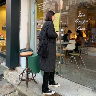 Sherpa-fleece Bucket Bag With Strap