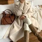 Dumble Trench Coat With Belt Ivory - One Size