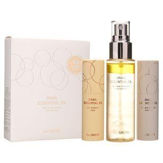 The Saem - Snail Essential Ex Stick & Mist Serum Limited Set 3 Pcs