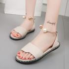 Pearl Flat Sandals