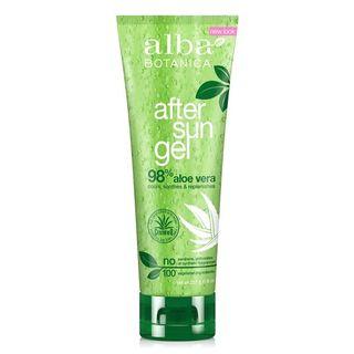 Alba Botanica - After Sun Gel 98% Aloe Vera 8 Oz 8oz / 227g