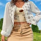 Argyle Blouse