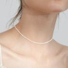 Sterling Silver Choker 1 Pc - Necklace - One Size