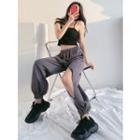 Cutout Loose-fit Sweatpants In 6 Colors