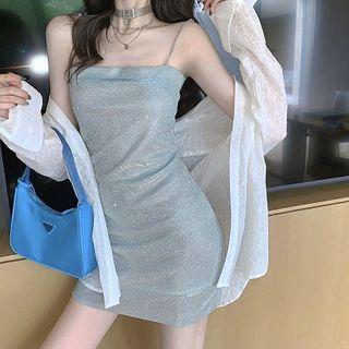 Loose-fit Long-sleeve Blouse / Sleeveless Dress