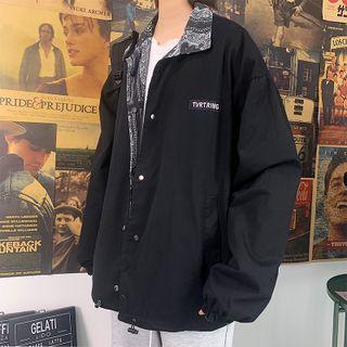 Reversible Paisley Print Jacket