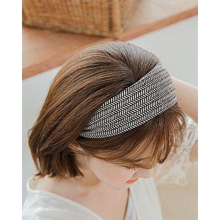 Wide Chevron Hair Band