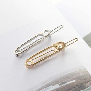 Alloy Safety Pin Hair Clip