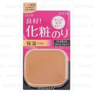 Kose - Elsia Platinum Makeup Favorite Moist Foundation Spf 22 Pa++ (#405 Ocher) (refill) 9.3g