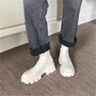Chunky Platform Short Boots