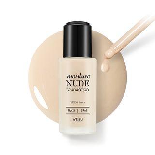 Apieu - Moisture Nude Foundation Spf30 Pa++ (#21) 35ml