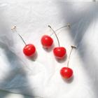 Resin Cherry Dangle Earring