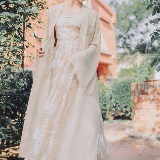 Embroidered Jacket Nude - One Size