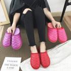 Couple Matching Quilted Slippers