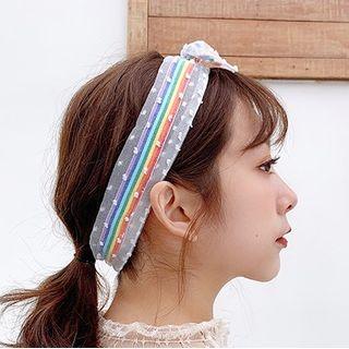 Mesh Rainbow Headband