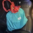 Color Block Foldable Large Size Shopper Bag
