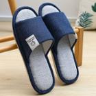 Couple Matching Linen Slippers