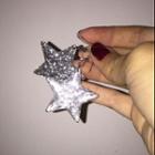 Sequined Star Drop Earring