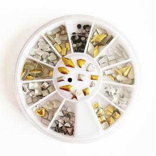 Rhinestone Nail Art Decoration 12g-18 - One Size