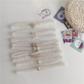 Faux Pearl Belt (various Designs)