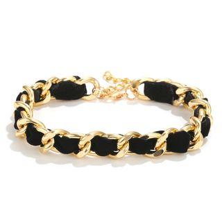 Velvet Alloy Choker / Layered Waist Chain