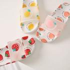 Fruit Pattern Slide Sandals