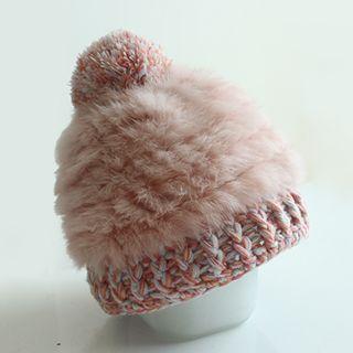 Fleece Ball Beanie