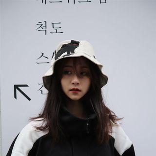 Cat Cotton Linen Bucket Hat