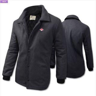 Snap-button Quilted-lined Jacket