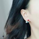 Stud Earring 1 Pair - Multicolor - One Size